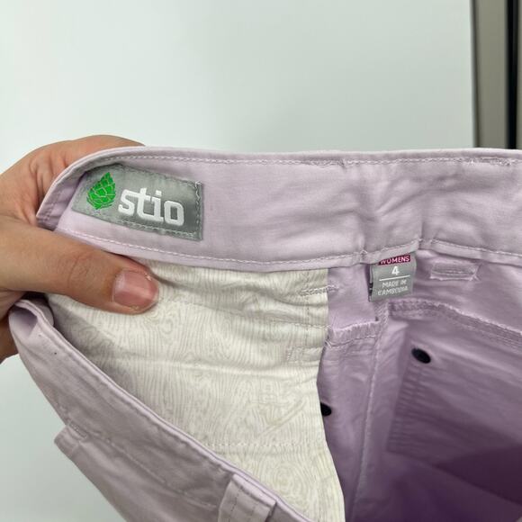 Stio Rivet Twill Carpenter Pants in Lavender Fog NWT - Picture 7 of 8